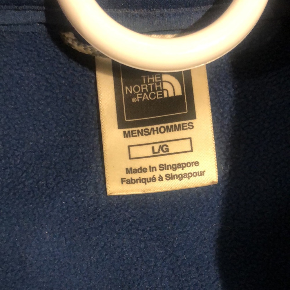 North Face Half zipper pullover Sz L - Picture 5 of 5